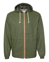 Weatherproof Unisex Vintage Hooded Rain Jacket