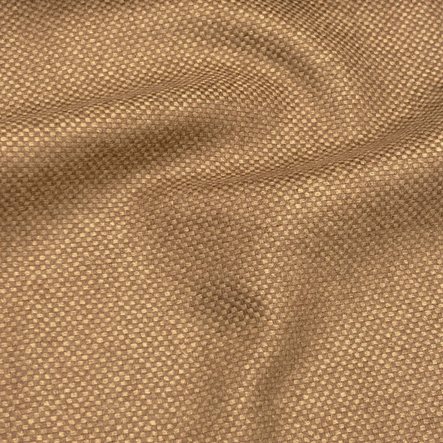 Light Brown Textured Cashmere Fabric - Light Brown Textured, 58/60" Width