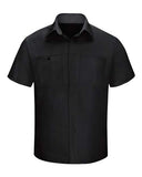 Red Kap Men's Tall Performance Plus Short Sleeve Shirt with OilBlok Technology