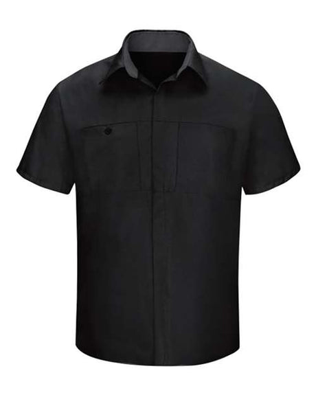 Red Kap Men's Tall Performance Plus Short Sleeve Shirt with OilBlok Technology