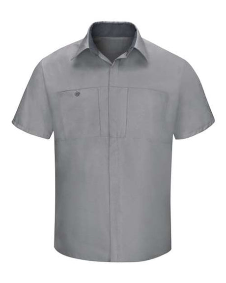 Red Kap Men's Tall Performance Plus Short Sleeve Shirt with OilBlok Technology