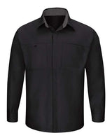 Red Kap Men's Tall Performance Plus Long Sleeve Shirt with OilBlok Technology