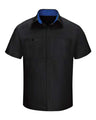 Red Kap Men's Performance Plus Short Sleeve Shirt With OilBlok Technology