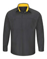 Red Kap Men's Performance Plus Long Sleeve Shirt with OilBlok Technology