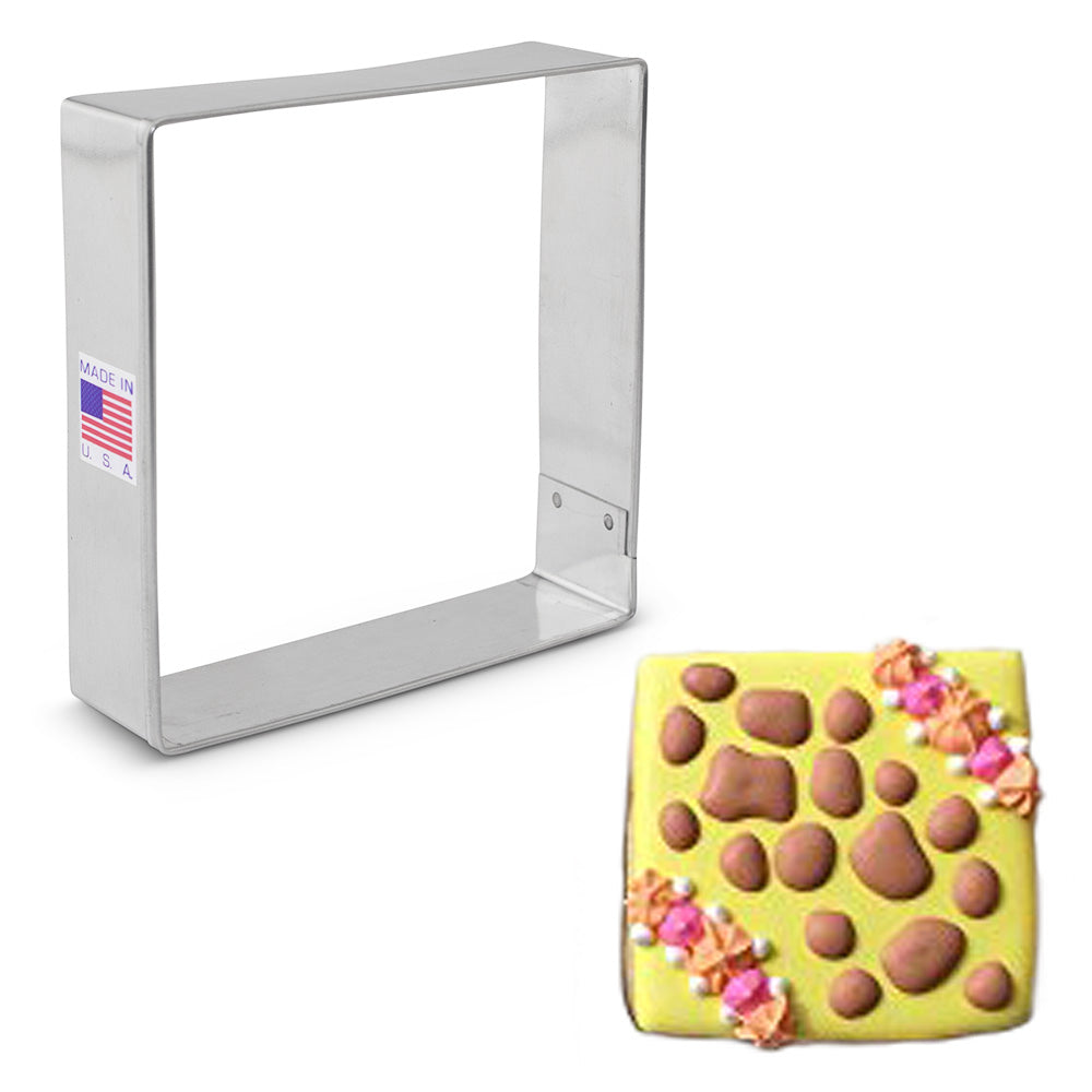 Ann Clark Square Cookie Cutter, 3.5"