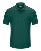 Red Kap Men's Short Sleeve Performance Knit Pocketless Core Polo