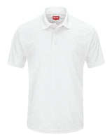 Red Kap Men's Short Sleeve Performance Knit Pocketless Core Polo