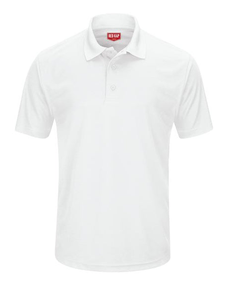 Red Kap Men's Short Sleeve Performance Knit Pocketless Core Polo