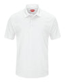 Red Kap Men's Short Sleeve Performance Knit Pocketless Core Polo