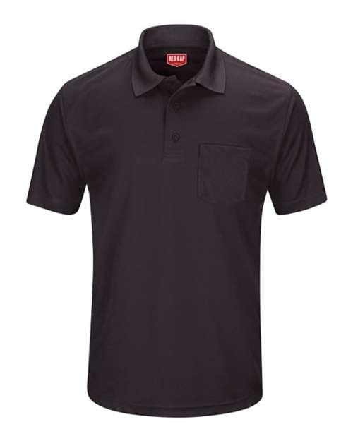 Red Kap Men's Performance Knit Pocket Polo
