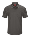 Red Kap Men's Performance Knit Pocket Polo