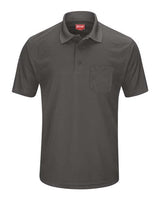 Red Kap Men's Performance Knit Pocket Polo