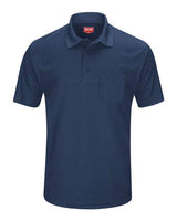 Red Kap Men's Performance Knit Pocket Polo