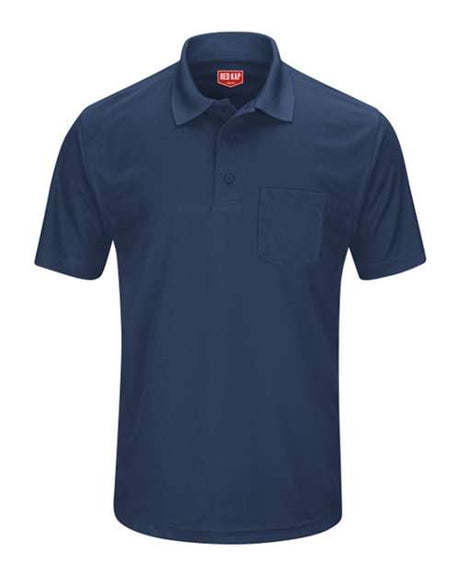 Red Kap Men's Performance Knit Pocket Polo