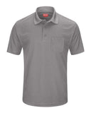 Red Kap Men's Performance Knit Pocket Polo