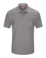 Red Kap Men's Performance Knit Pocket Polo