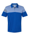 Heathered 3-Stripes Colorblocked Polo