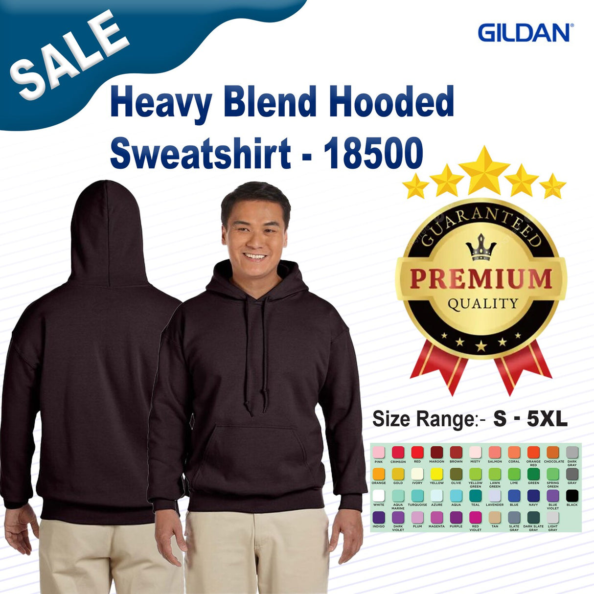 Gildan® Heavy Blend Hooded Sweatshirt
