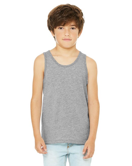 Bella + Canvas® Youth Heather CVC Tank - 3480YCVC