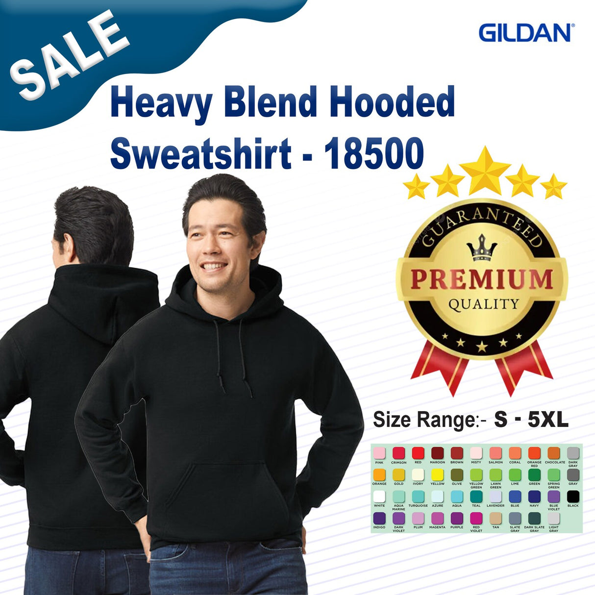Gildan® Heavy Blend Hooded Sweatshirt