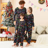 Christmas Pajamas Sets Pumpkin T-Shirt Trousers