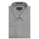 Light Grey Long Sleeve Polo Shirt