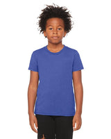 Bella + Canvas® Youth CVC Jersey Crewneck Short Sleeve T-Shirt