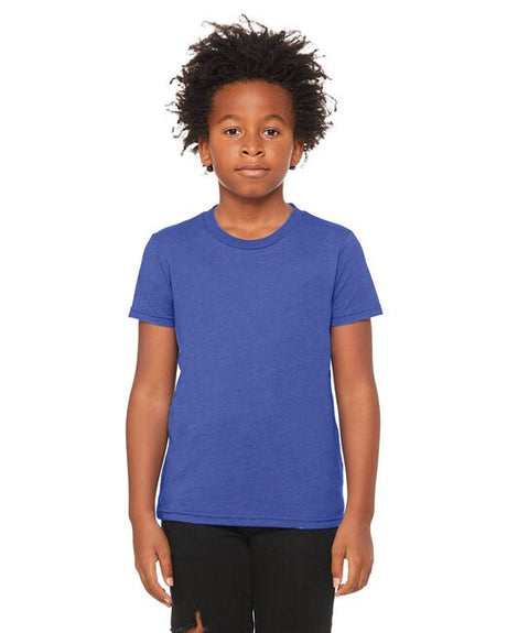 Bella + Canvas® Youth CVC Jersey Crewneck Short Sleeve T-Shirt