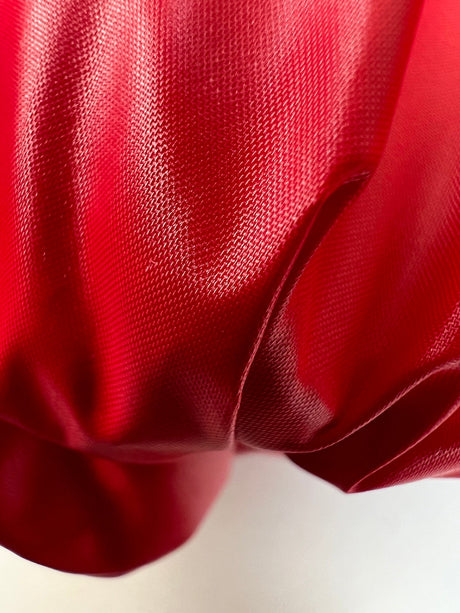 Red Polyester Woven