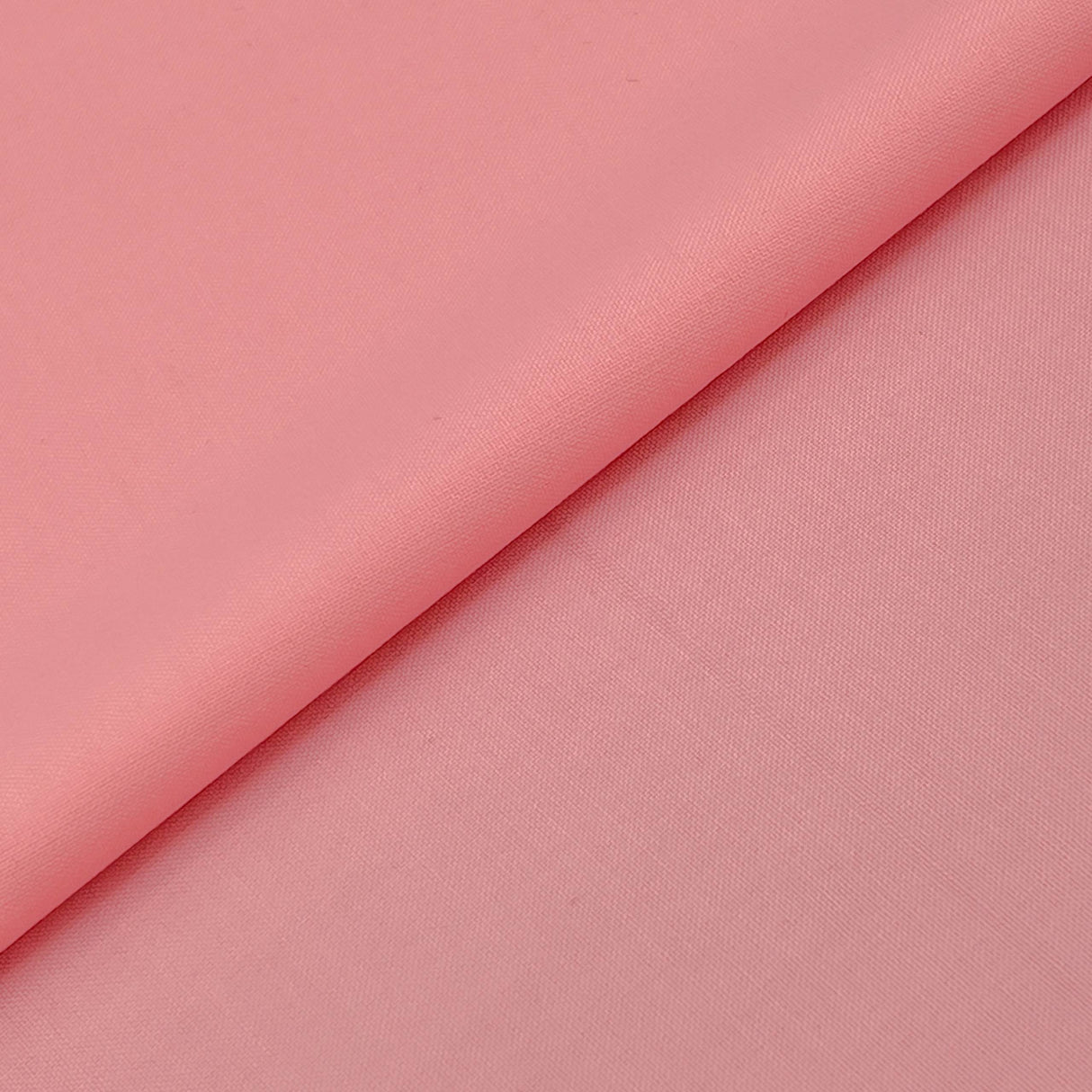 Pink Tropical Wool Blend Fabric - Pink Solid, 58/60" Width