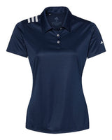 Adidas Women's 3-Stripes Shoulder Polo