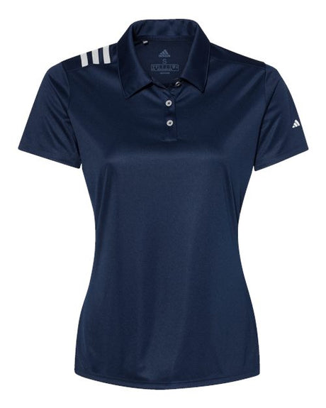Adidas Women's 3-Stripes Shoulder Polo