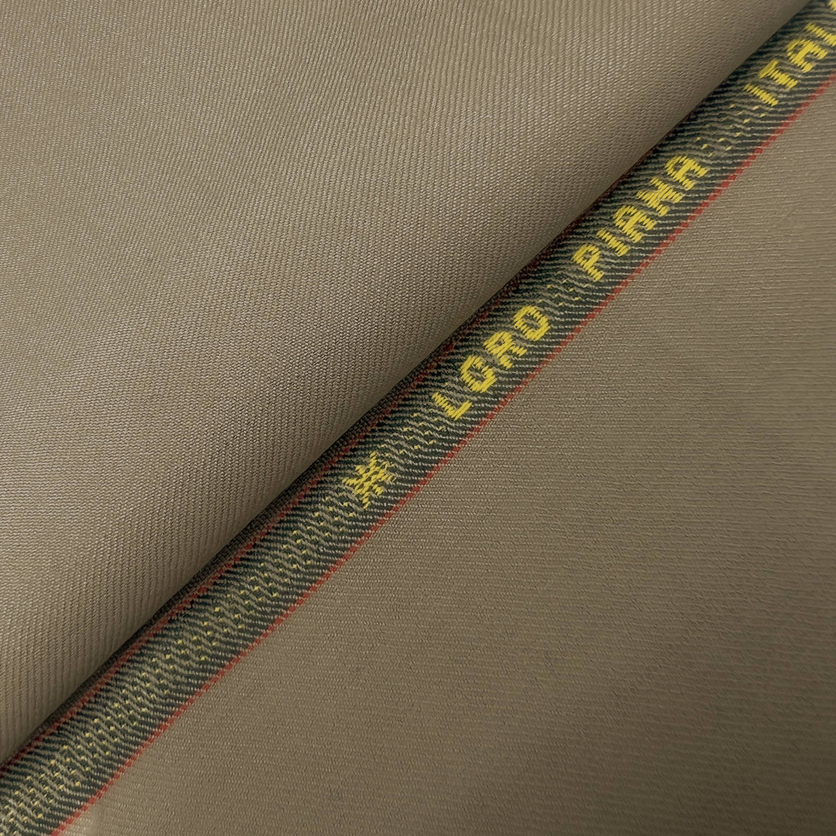 Tan Super 120S Merino Wool Fabric - Tan, Solid, 58/60" Width (1 Yard)