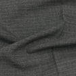 Grey Pinstripe Wool Suiting Fabric - Grey Pinstripe, 58/60" Width