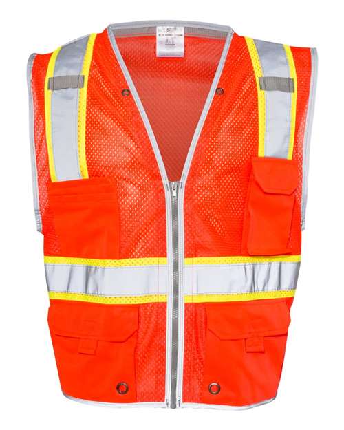 Kishigo Premium Brilliant Series Heavy-Duty Class 2 Safety Vest