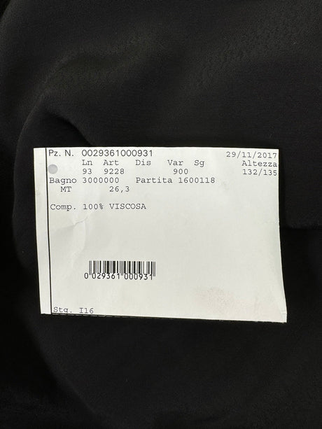 Black Viscose Crepe