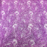 Floral Sequin Lace Fabric 52" Wide Polyester