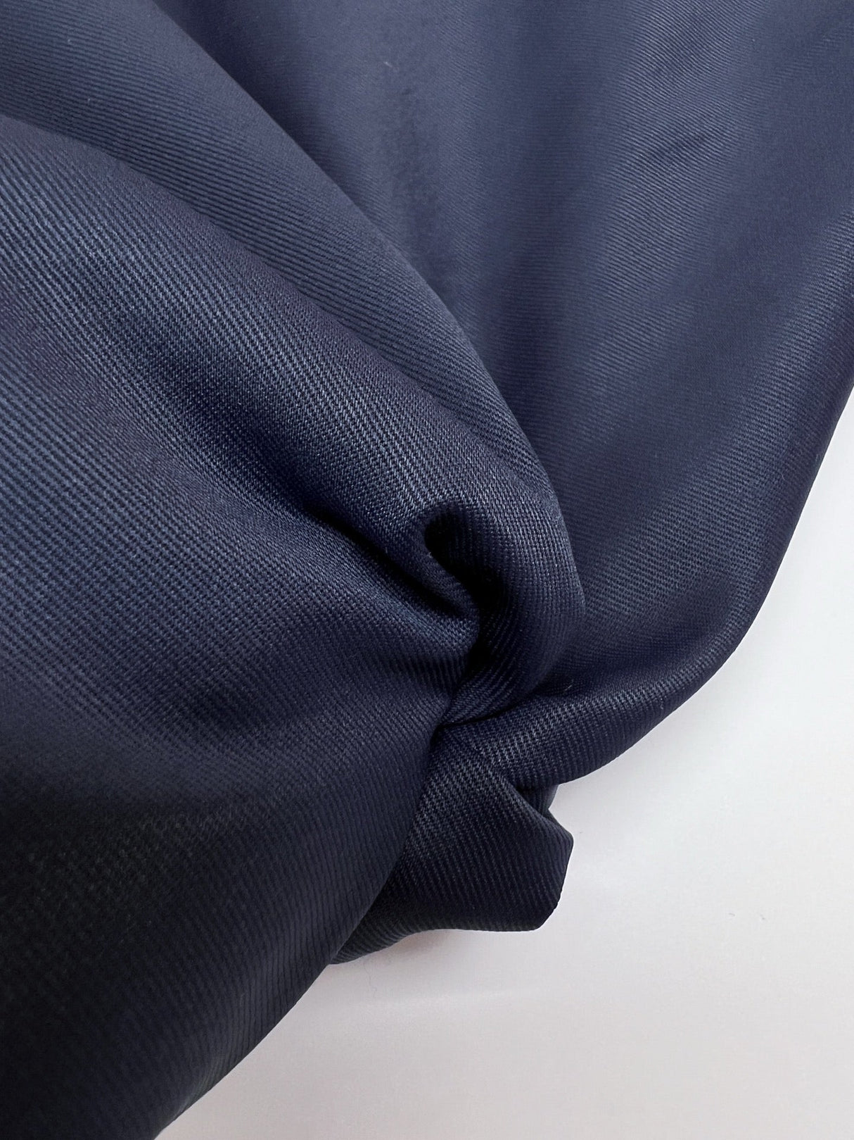 Virgin Wool Twill Blue