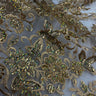 Beaded Sequined Floral Lace Fabric