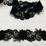 Beaded Corded Lace Trim 2" Organza