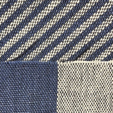 Pure Linen Yarn-Dyed Stripe Indigo