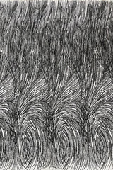 Shell Glitter Design Mesh Lace Fabric - Glitter Shell Pattern, 54" Width (1 Yard)