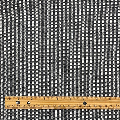 Pure Linen Yarn-Dyed Stripe French Navy