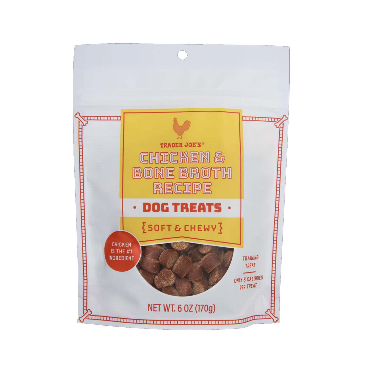 Traders Joe's Chicken & Bone Broth Recipe Dog Treats