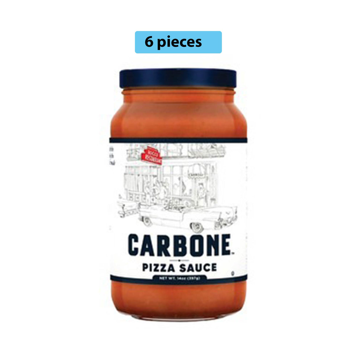 CARBONE ORIGINAL PIZZA SAUCE 14 OZ JAR