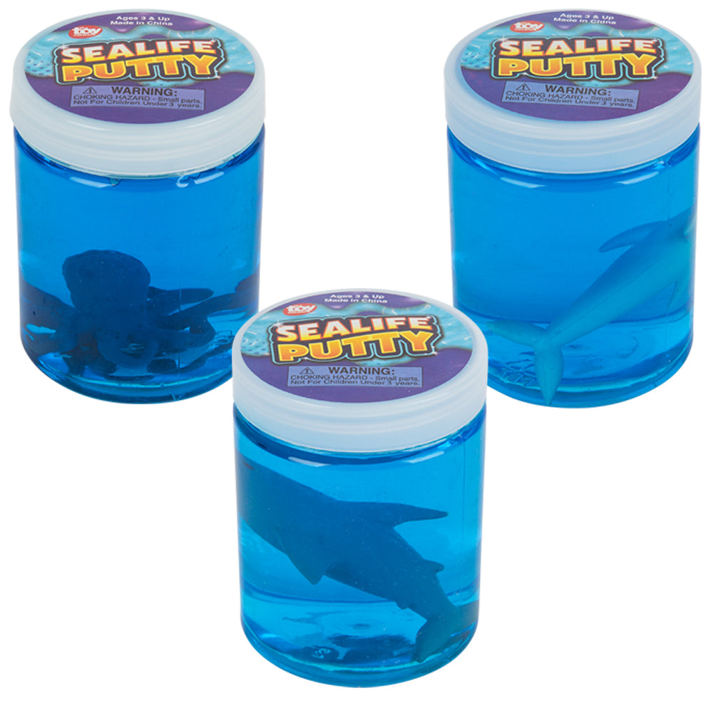 Sea Life Putty (12 Pc Display)