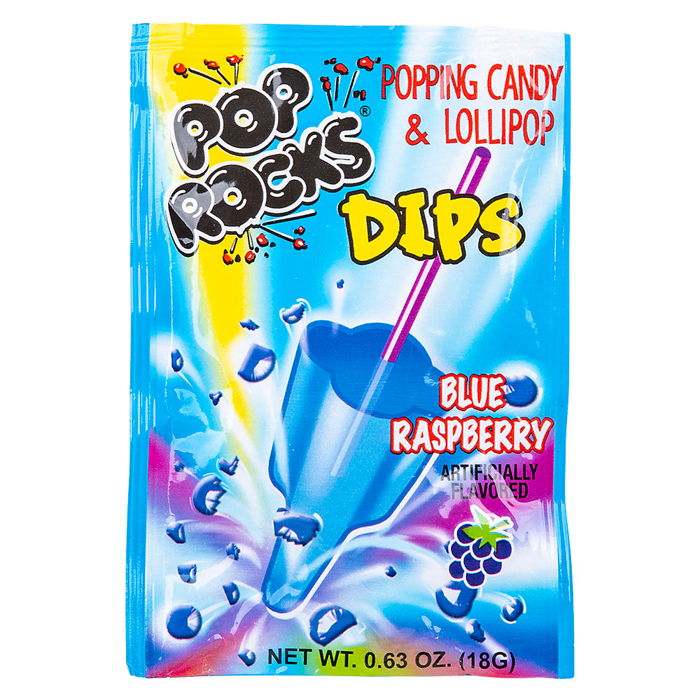 Pop Rocks Dips Blue Raspberry (1 Box)