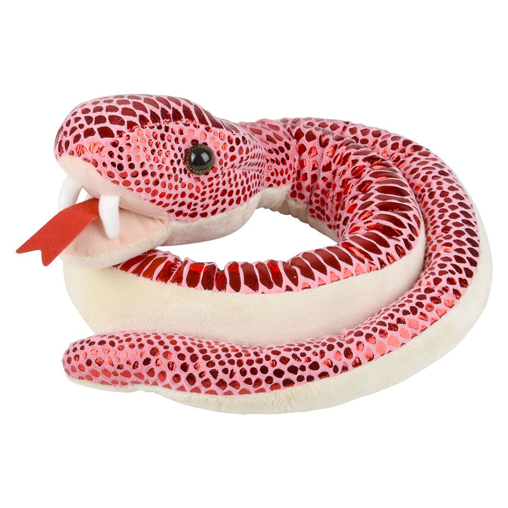 Metallic Snake Plush 54"