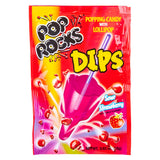 Pop Rocks Dips Sour Strawberry (18 Pc Box)