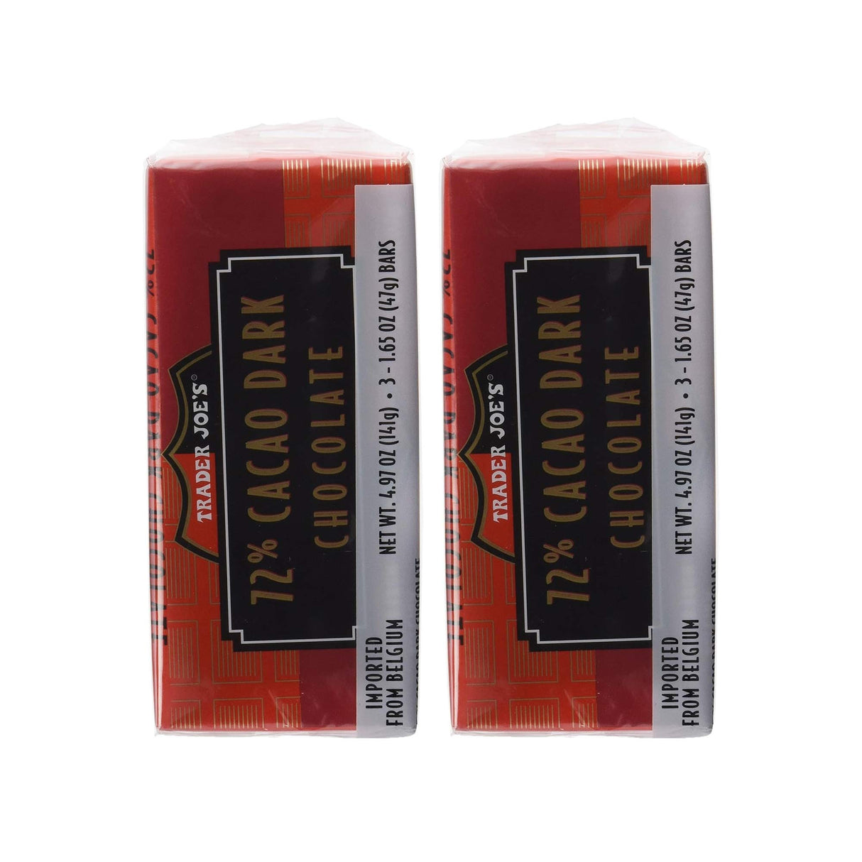 Cacao Belgian Dark Chocolate Bars 3.5 oz
